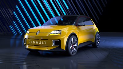 R5 E-Tech 100% electric prototype - Renault