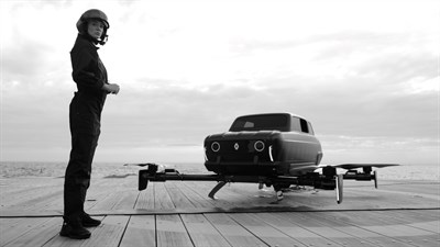 Renault and Thearsenale unveil AIR4: where we're going, we don't need roads