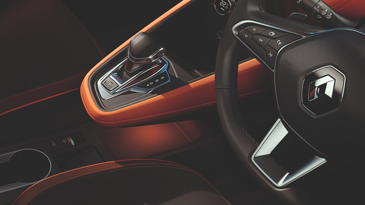 All-new CAPTUR gear lever